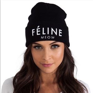 Brian Lichtenberg Feline Meow Beanie